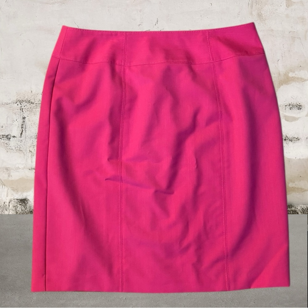 Worthington Fuchsia Pencil Skirt Size 14